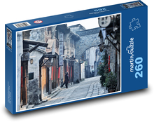 Starożytne budynki chińskie Puzzle 260 elementów - 41x28,7 cm