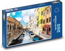 Kanał w Wenecji Puzzle 260 elementów - 41x28,7 cm