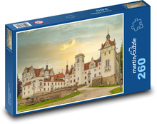 Boitzenburg Castle at sunset Puzzle 260 pieces - 41 x 28.7 cm 