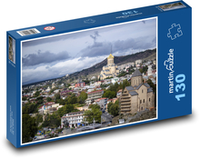 Chrám Tbilisi, Gruzínsko Puzzle 130 dielikov - 28,7 x 20 cm 