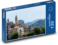 Ventimiglia - Itálie, historické centrum Puzzle 130 dílků - 28,7 x 20 cm