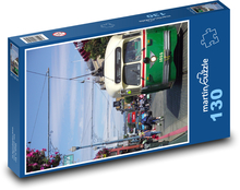 San Francisco - električka, cestovanie Puzzle 130 dielikov - 28,7 x 20 cm 