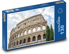 Řím - Itálie, Koloseum Puzzle 130 dílků - 28,7 x 20 cm
