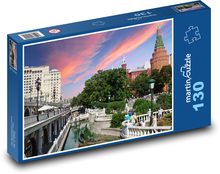 Mesto - Rusko Puzzle 130 dielikov - 28,7 x 20 cm