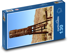 Vodárenská veža - Starý západ Puzzle 130 dielikov - 28,7 x 20 cm 