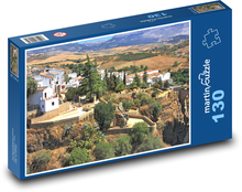 City - architecture, nature Puzzle 130 pieces - 28.7 x 20 cm 