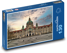 Hannover - radnica, architektúra Puzzle 130 dielikov - 28,7 x 20 cm 