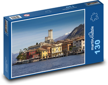 Malcesine - Italien, Meer Puzzle 130 Teile - 28,7x20 cm