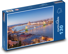 Budapeszt nocą Puzzle 130 elementów - 28,7x20 cm