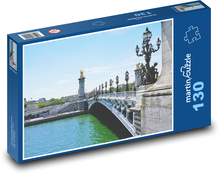 Paryż - Francja Puzzle 130 elementów - 28,7x20 cm