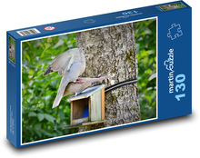 Dove - pigeon, bird Puzzle 130 pieces - 28.7 x 20 cm 