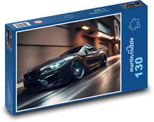 Samochód sportowy Puzzle 130 elementów - 28,7x20 cm