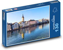 Szwajcaria - Zurych Puzzle 130 elementów - 28,7x20 cm