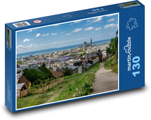 Francúzsko - mesto Puzzle 130 dielikov - 28,7 x 20 cm 