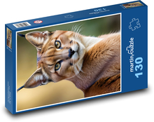 Karakal - kot Puzzle 130 elementów - 28,7x20 cm