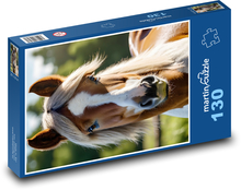 Pferd auf dem Bauernhof Puzzle 130 Teile - 28,7x20 cm