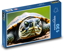 Riesenschildkröte - Reptil Puzzle 130 Teile - 28,7x20 cm