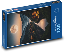 Full Moon River Valley Puzzle 130 pieces - 28.7 x 20 cm 