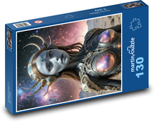 Mystische Figur einer Frau Puzzle 130 Teile - 28,7x20 cm