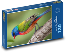 Colorful bird Puzzle 130 pieces - 28.7 x 20 cm 