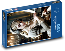 Frau - Zombies, die Klavier spielen Puzzle 130 Teile - 28,7x20 cm