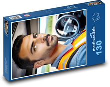 Muž - konstrukce, pracovník Puzzle 130 dílků - 28,7 x 20 cm