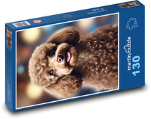 Štěně pudla Puzzle 130 dílků - 28,7 x 20 cm