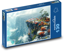 Rafa w morzu Puzzle 130 elementów - 28,7x20 cm