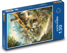 Wsie w Szkocji Puzzle 130 elementów - 28,7x20 cm