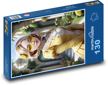 Kobieta pozująca Puzzle 130 elementów - 28,7x20 cm