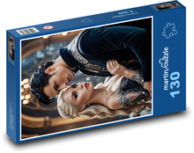 Paar - weiblich und männlich Puzzle 130 Teile - 28,7x20 cm