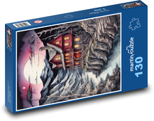 Haus im Wald Puzzle 130 Teile - 28,7x20 cm