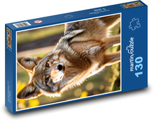 Kojot v lese Puzzle 130 dielikov - 28,7 x 20 cm
