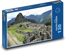 Machu Picchu - Peru, hory Puzzle 130 dielikov - 28,7 x 20 cm 