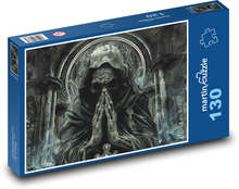 Maska terroru Puzzle 130 elementów - 28,7x20 cm