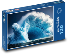 Ledové kry v oceánu Puzzle 130 dílků - 28,7 x 20 cm