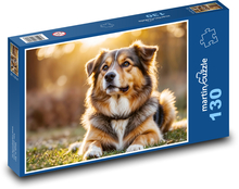 Po západe slnka. Puzzle 130 dielikov - 28,7 x 20 cm