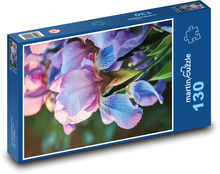 Fioletowy tęczowiec kwitnący Puzzle 130 elementów - 28,7x20 cm
