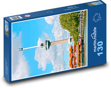 Mestská rozhľadňa Puzzle 130 dielikov - 28,7 x 20 cm 