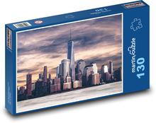 New York - mrakodrapy Puzzle 130 dílků - 28,7 x 20 cm