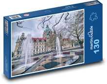 Rathaus - Hannover, Niedersachsen Puzzle 130 Teile - 28,7x20 cm