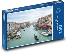 Venice Canal, Italy Puzzle 130 pieces - 28.7 x 20 cm