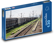 Rail freight train Puzzle 130 pieces - 28.7 x 20 cm 