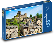 Hrad ve městě Puzzle 130 - 28,7x20 cm