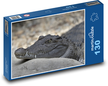 Ruhender Alligator Puzzle 130 Teile - 28,7x20 cm