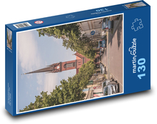 Kościół miejski Puzzle 130 elementów - 28,7x20 cm