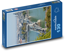 Brücke - Fluss Puzzle 130 Teile - 28,7x20 cm