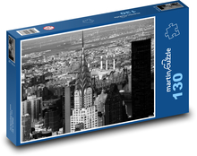 Empire State Building - New York, USA Puzzle 130 dielikov - 28,7 x 20 cm 
