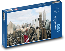 Skyscrapers in the city Puzzle 130 pieces - 28.7 x 20 cm 