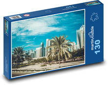 Dubaj - Spojené arabské emiráty Puzzle 130 dílků - 28,7 x 20 cm
